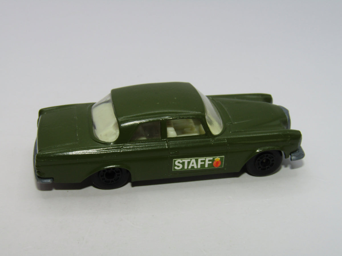 Matchbox Superfast 46A Mercedes 300SE Olive Green Staff CarvDot Dash Wheels