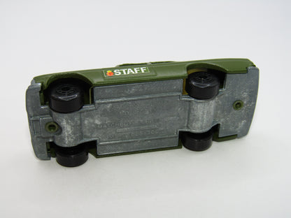 Matchbox Superfast 46A Mercedes 300SE Olive Green Staff CarvDot Dash Wheels