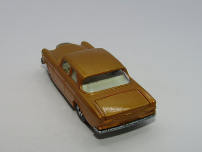 Matchbox Superfast 46A Mercedes 300SE Gold Hollow Narrow Wheels