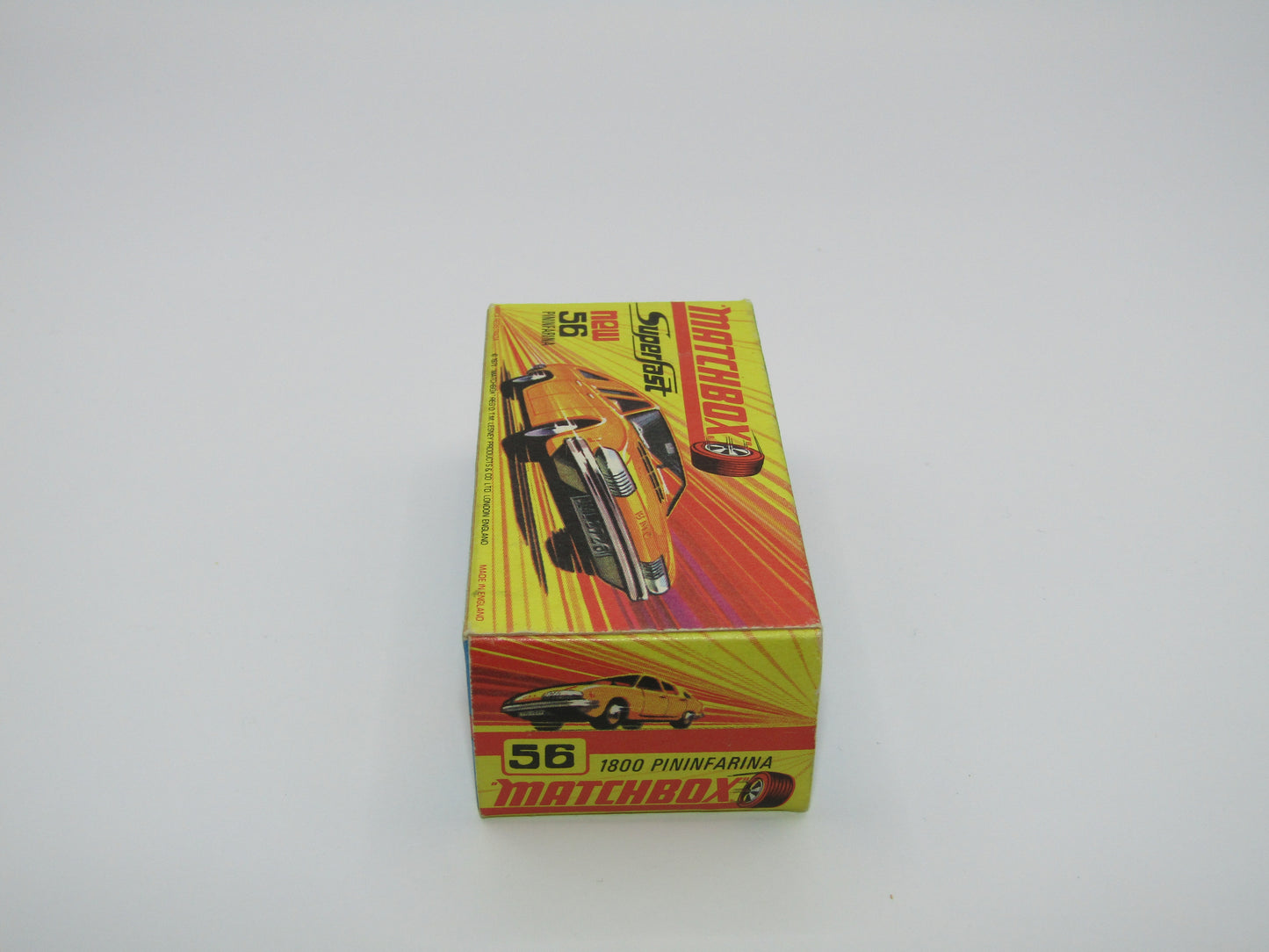 Matchbox Superfast 56A BMC 1800 Pininfarina Orange GULF Labels