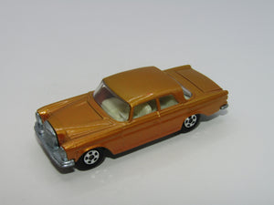 Matchbox Superfast 46A Mercedes 300SE Gold SOLID Narrow Wheels
