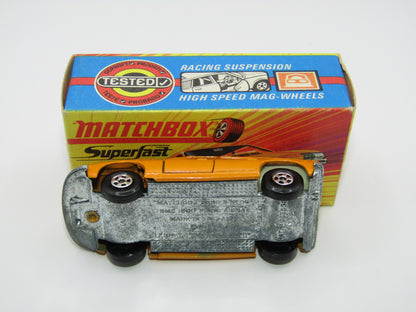 Matchbox Superfast 56A BMC 1800 Pininfarina Orange GULF Labels