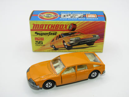 Matchbox Superfast 56A BMC 1800 Pininfarina HIGH ARCHES NARROW WHEELS