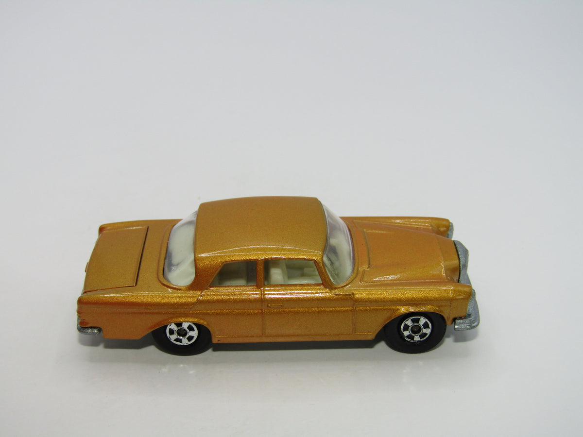Matchbox Superfast 46A Mercedes 300SE Gold SOLID Narrow Wheels