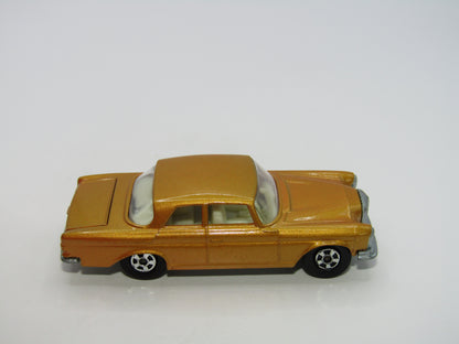 Matchbox Superfast 46A Mercedes 300SE Gold SOLID Narrow Wheels