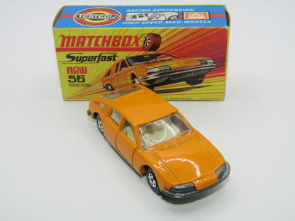Matchbox Superfast 56A BMC 1800 Pininfarina HIGH ARCHES NARROW WHEELS