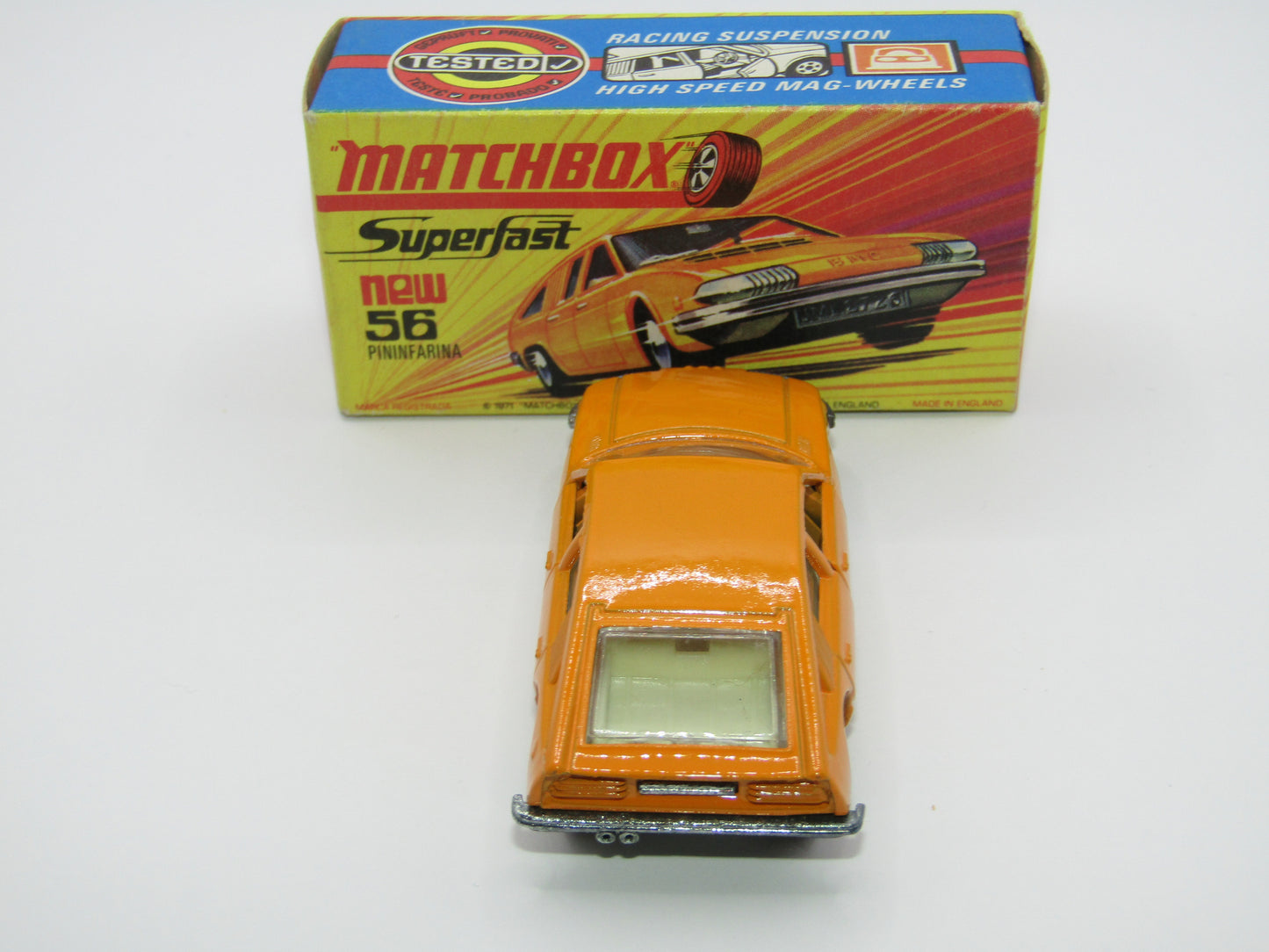 Matchbox Superfast 56A BMC 1800 Pininfarina HIGH ARCHES NARROW WHEELS
