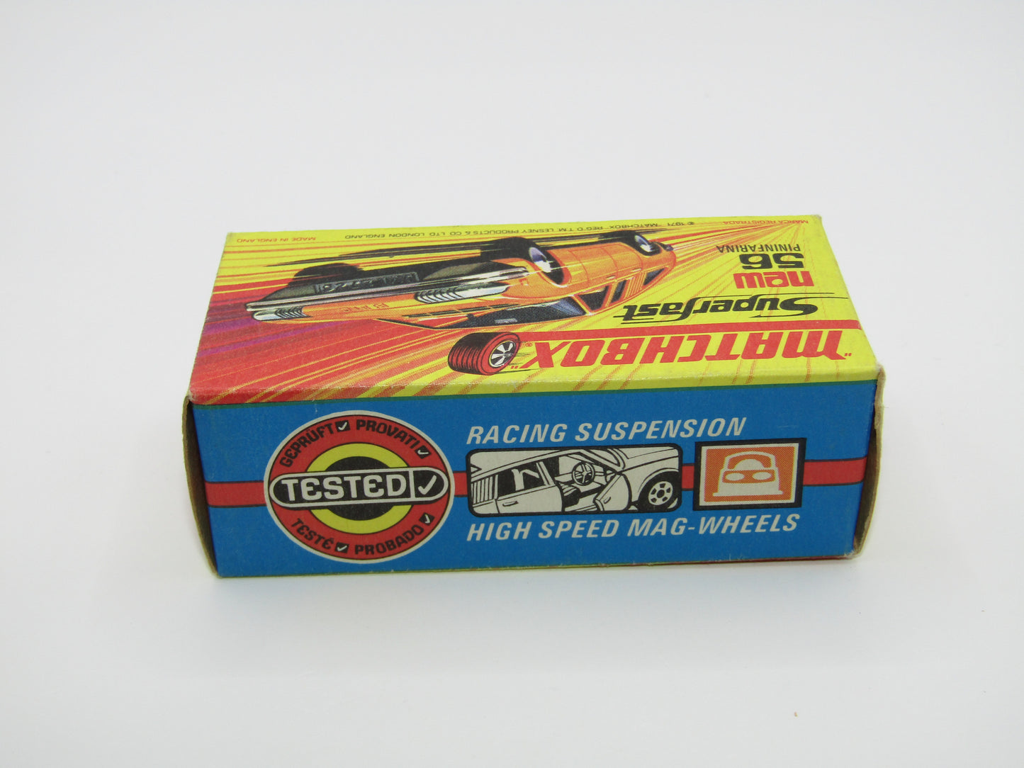 Matchbox Superfast 56A BMC 1800 Pininfarina HIGH ARCHES NARROW WHEELS