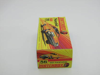 Matchbox Superfast 56A BMC 1800 Pininfarina HIGH ARCHES NARROW WHEELS