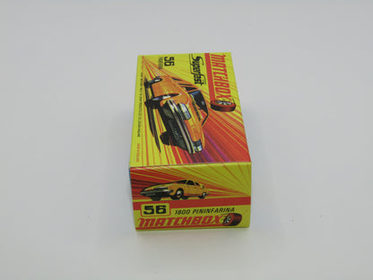 Matchbox Superfast 56A BMC 1800 Pininfarina Light Orange Narrow Wheels