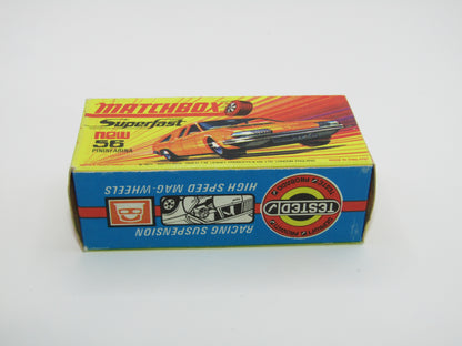 Matchbox Superfast 56A BMC 1800 Pininfarina Light Orange Wide Wheels