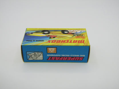 Matchbox Superfast 58B Woosh N Push METALLIC RED "8" Label