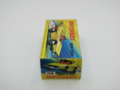 Matchbox Superfast 58B Woosh N Push RED Flower Label