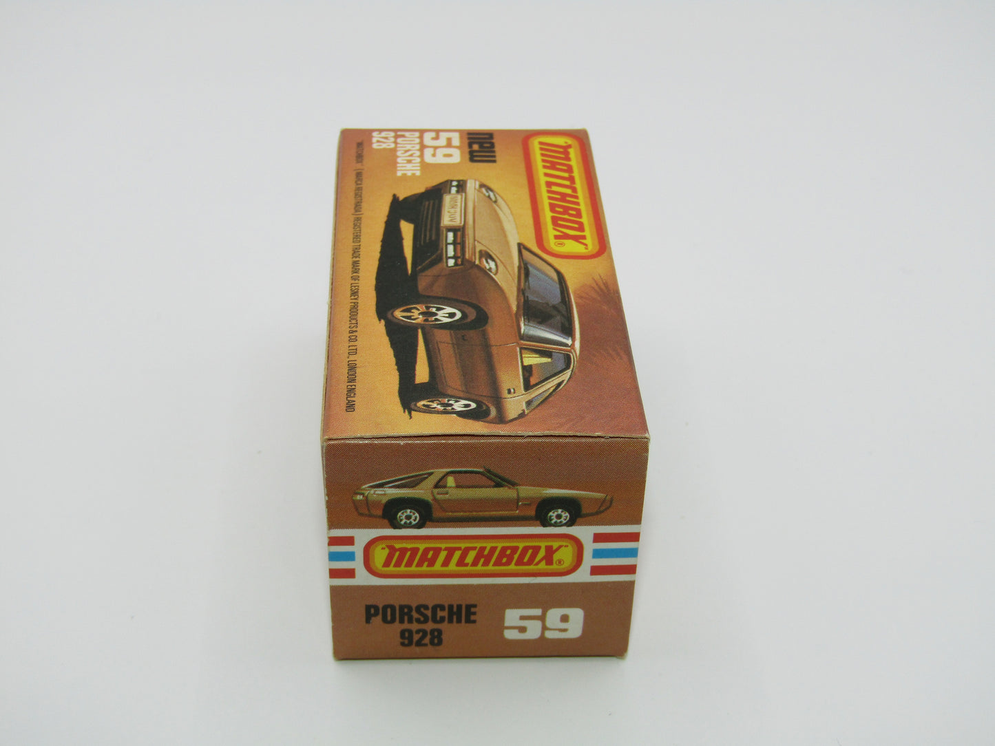 Matchbox Superfast 59C Porsche 928 Black UNPAINTED Base
