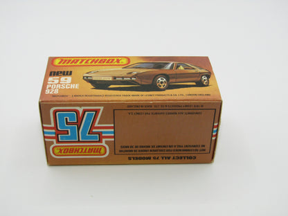 Matchbox Superfast 59C Porsche 928 Black UNPAINTED Base