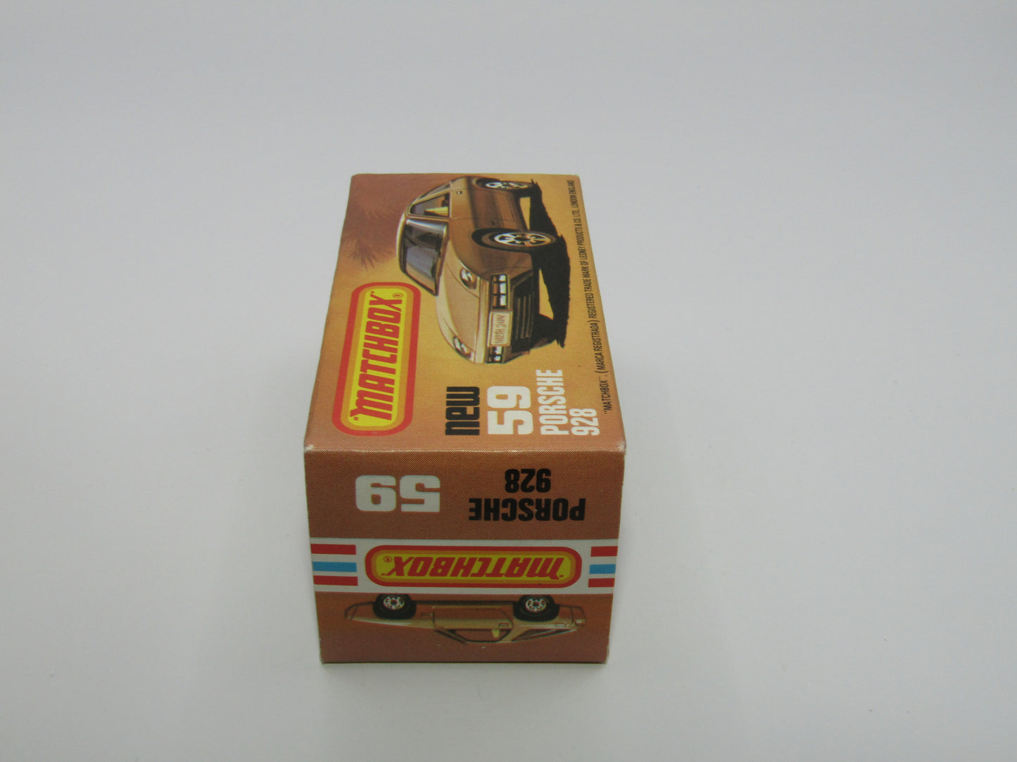 Matchbox Superfast 59C Porsche 928 Blue UNPAINTED BASE