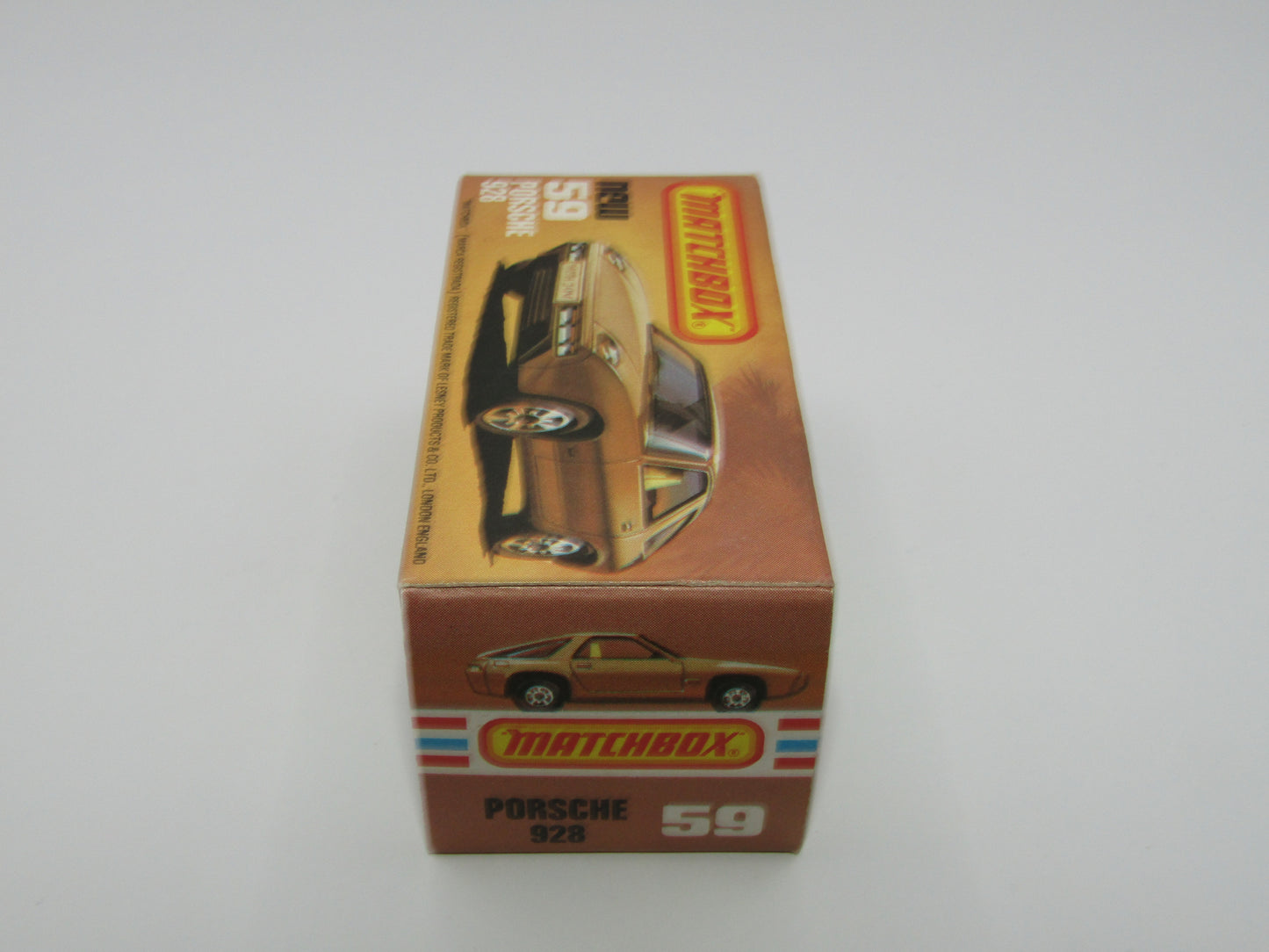 Matchbox Superfast 59C Porsche 928 Blue UNPAINTED BASE