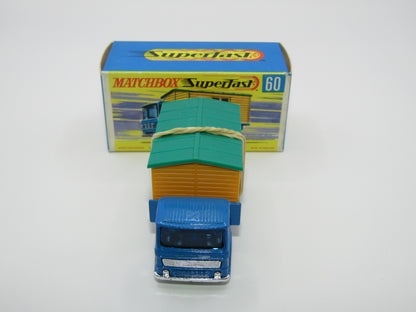 Matchbox Superfast 60A Site Hut Truck TWIN RIVET BASE