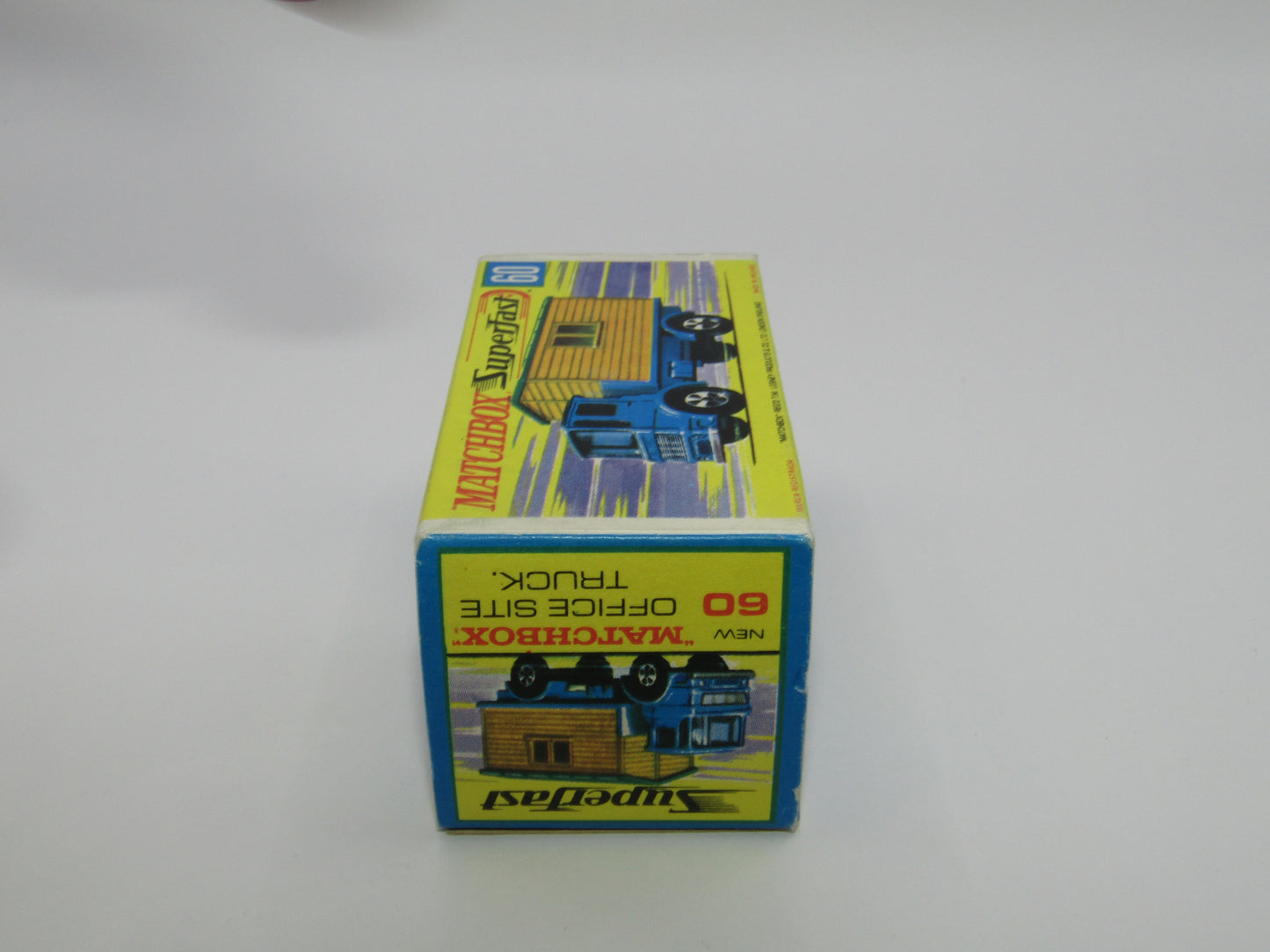 Matchbox Superfast 60A Site Hut Truck TWIN RIVET BASE