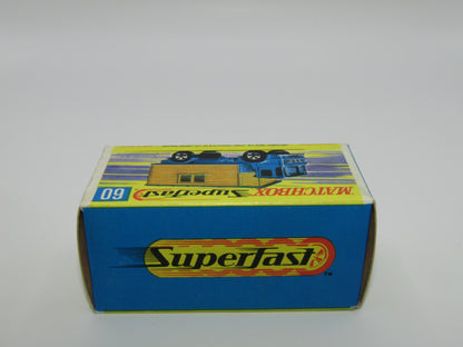 Matchbox Superfast 60A Site Hut Truck TWIN RIVET BASE