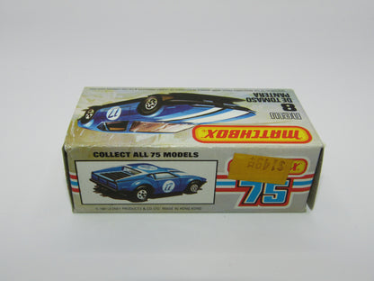 Matchbox Superfast No 8D De Tomaso Pantera No Pantera On Bonnet USA Picture Box