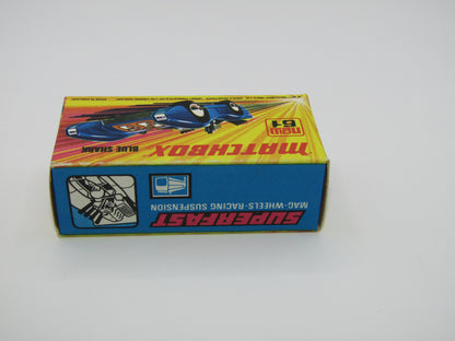 Matchbox Superfast 61B Blue Shark ORANGE Windows Unpainted Base