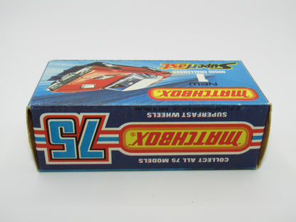Matchbox Superfast 1C Dodge Challenger Light Blue SMOKE Windows