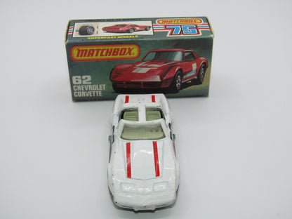Matchbox Superfast 62D Chevrolet Corvette T-Roof 5 Arch wheels