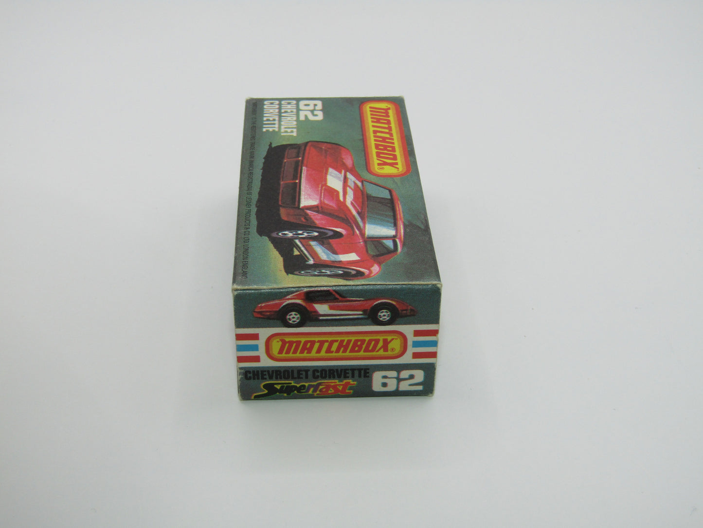 Matchbox Superfast 62D Chevrolet Corvette T-Roof 5 Arch wheels