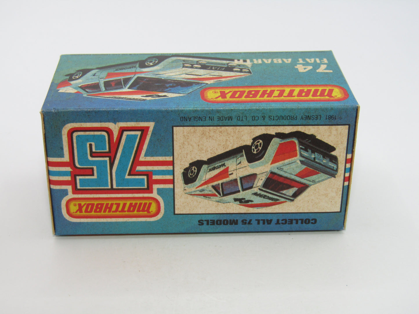 Matchbox Superfast 74D Fiat Abarth GREY BASE EX-SHOP STOCK