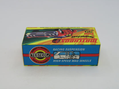 Matchbox Superfast 59B Mercury Police Car Extremely Rare PURPLE Windows