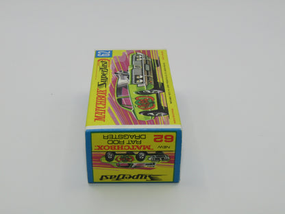 Matchbox Superfast 62B Mercury Cougar Rat Rot Dragster 5 SPOKE Wheels