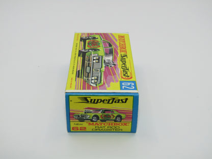 Matchbox Superfast 62B Mercury Cougar Rat Rot Dragster 5 SPOKE Wheels
