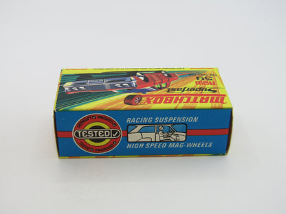 Matchbox Superfast 59B Mercury Fire Chief PURPLE Windows Blue Roof Lights