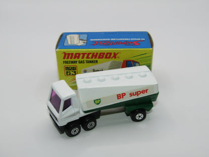 Matchbox Superfast 63B Freeway Gas Tanker BP Super