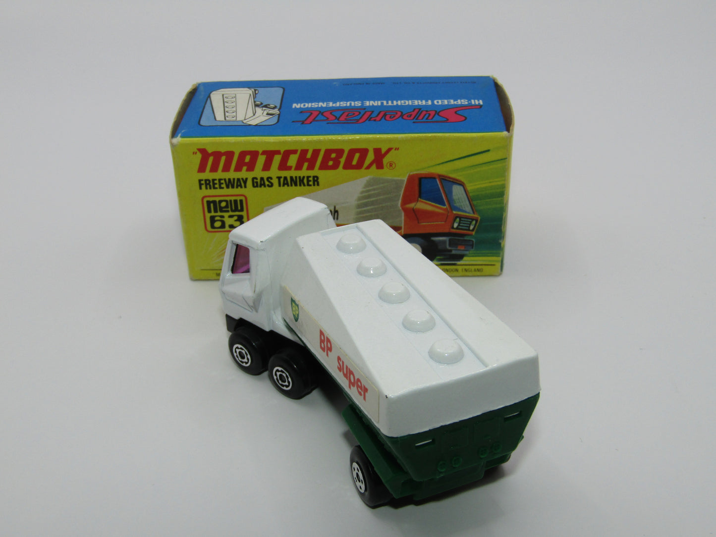 Matchbox Superfast 63B Freeway Gas Tanker BP Super