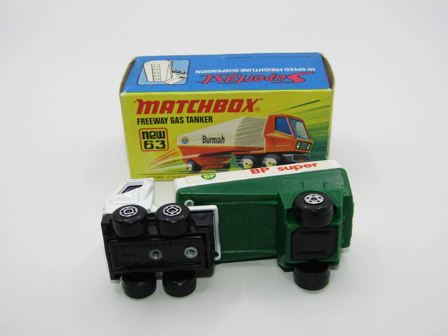 Matchbox Superfast 63B Freeway Gas Tanker BP Super