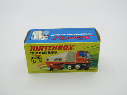 Matchbox Superfast 63B Freeway Gas Tanker BP Super