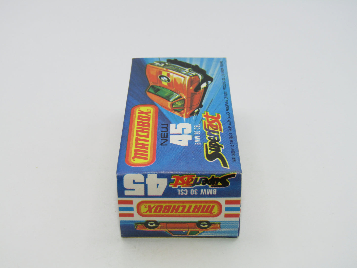 Matchbox Superfast 45B BMW 3.0CSL PRE-PRODUCTION LIGHT RED - VERY RARE