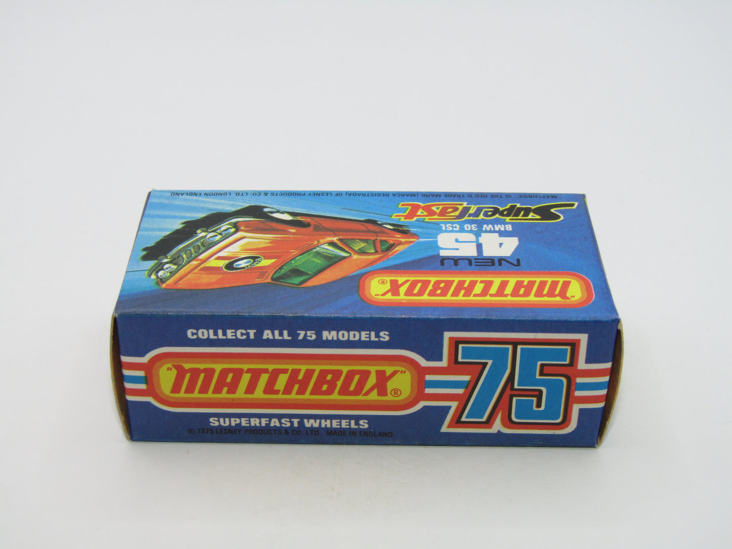 Matchbox Superfast 45B BMW 3.0CSL PRE-PRODUCTION LIGHT RED - VERY RARE