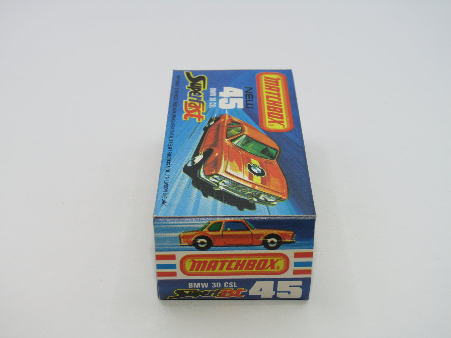Matchbox Superfast 45B BMW 3.0CSL PRE-PRODUCTION LIGHT RED - VERY RARE