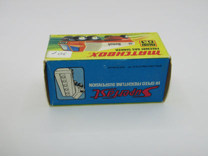 Matchbox Superfast 63B Freeway Gas Tanker BP Super
