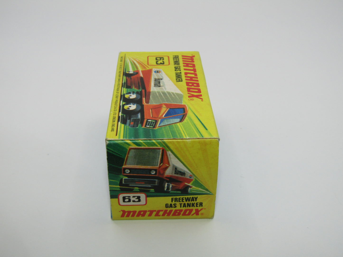 Matchbox Superfast 63B Freeway Gas Tanker Burmah Label to the Left