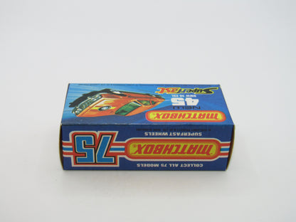 Matchbox Superfast 45B BMW 3.0 CSL Factory Error - Extra Roof Label