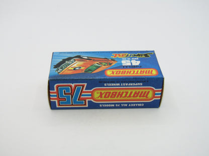 Matchbox Superfast 45B BMW 3.0 CSL BLUE Windows PALE Yellow Interior RARE