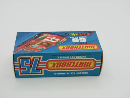 Matchbox Superfast 66B Mazda RX500 Streakers GREY Interior NO TAMPO Print