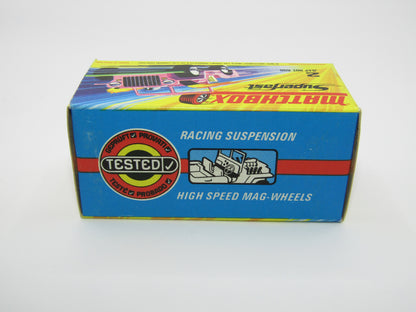 Matchbox Superfast 2B Jeep Hot Rod, ORCHID PINK 4 Spoke Wheels