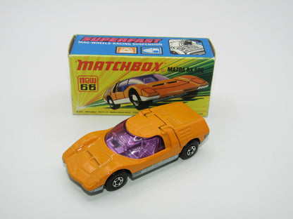 Matchbox Superfast 66B Mazda RX500 Orange UNPAINTED Base
