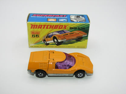 Matchbox Superfast 66B Mazda RX500 Orange UNPAINTED Base
