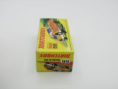 Matchbox Superfast 66B Mazda RX500 Orange UNPAINTED Base